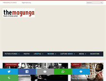 Tablet Screenshot of magunga.com